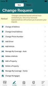 My Smith Insurance Service App screenshot 2