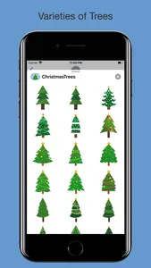 Christmas Tree Sticker Set screenshot 1