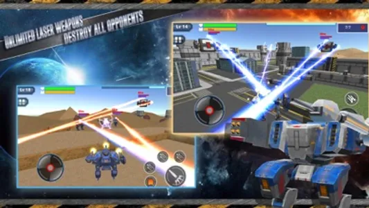 Robot Strike 3D screenshot 1