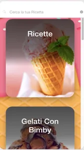 Ricette gelati screenshot 2