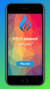 Which element are you? screenshot 0