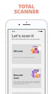 HTTP QR & barcode scanner screenshot 0