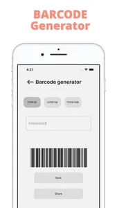 HTTP QR & barcode scanner screenshot 1