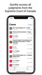 Supreme Court of Canada Cases screenshot 0