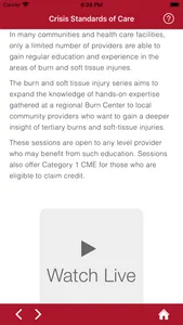 UofU Health Burn CSC screenshot 4