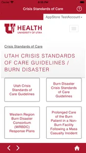 UofU Health Burn CSC screenshot 6