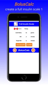 BolusCalc screenshot 3