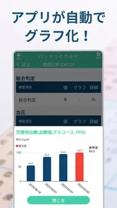 パシャっとカルテ-結果を写真で撮るだけでグラフ化 screenshot 3