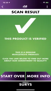 MuscleTech® Verify. screenshot 2