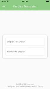 Kurdish Translator By Kakas screenshot 0