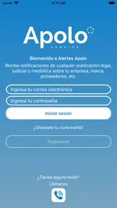 Alertas Apolo Service screenshot 0