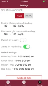 eGlucoMonitor screenshot 4