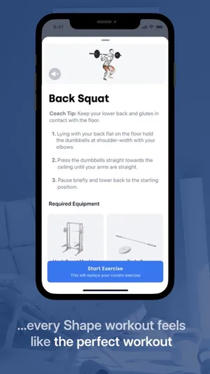 Shape: Home & Gym Workout Plan screenshot 6