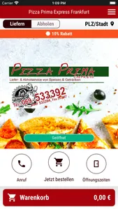 Pizza Prima Express Frankfurt screenshot 0