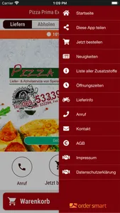 Pizza Prima Express Frankfurt screenshot 1