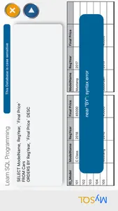 Learn SQL for MySQL screenshot 5