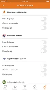 Naranjeros de Hermosillo screenshot 7