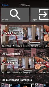 X22 Report screenshot 1