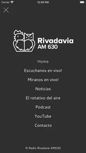 Radio Rivadavia AM630 screenshot 1