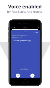 voicecal - calories counter screenshot 2