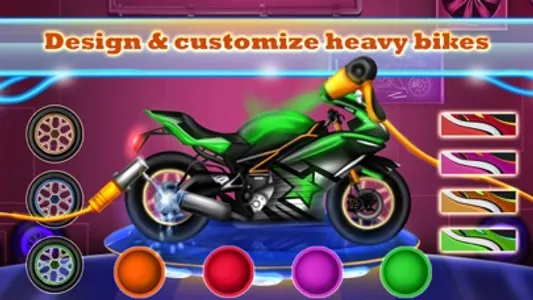 Sports Motorcycle Factory screenshot 1