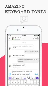 Buzzer Fonts Cursive Keyboard screenshot 3