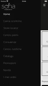 SOHA SARDINIA FEDELTAPP screenshot 1