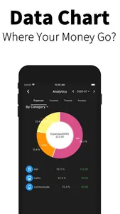 DarkBook:Lite Spending Tracker screenshot 6