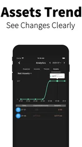 DarkBook:Lite Spending Tracker screenshot 7