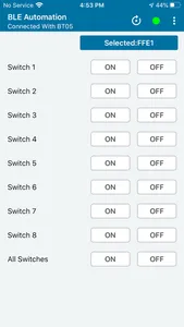 BLE Automation screenshot 0