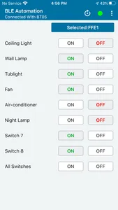 BLE Automation screenshot 1