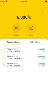 Galleon Mobile Wallet screenshot 0