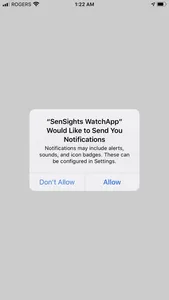 Sensights WatchApp screenshot 0