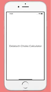 Delatsch Choke Calculator screenshot 0