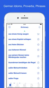 German Idioms, Proverbs screenshot 0