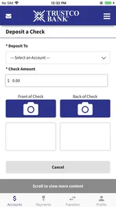 Trustco Bank Mobile screenshot 2