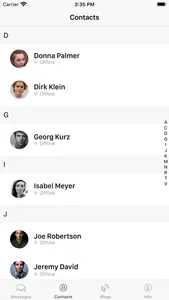 PROOM Messenger screenshot 1