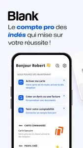 Blank - Compte professionnel screenshot 0