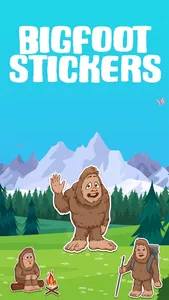 Bigfoot Stickers screenshot 0