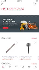 ERS Construction Products screenshot 2