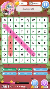 Word search find hidden words screenshot 0