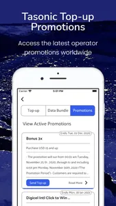 Tasonic Top-up screenshot 5