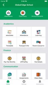The Global Edge Parent Portal screenshot 0
