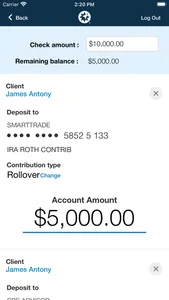 Ameriprise Advisor Deposit screenshot 2