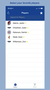 BBall Player Stats screenshot 2