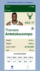 BBall Player Stats screenshot 5