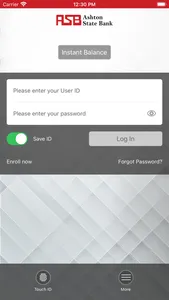 ASB-Ashton Mobile Banking screenshot 1