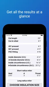 Pvc Pipes Measures Insulator++ screenshot 3