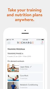 RECHARGE: Health & Fitness screenshot 2