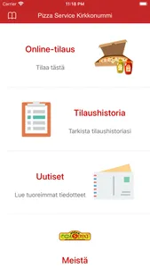 Pizza Service Kirkkonummi screenshot 1